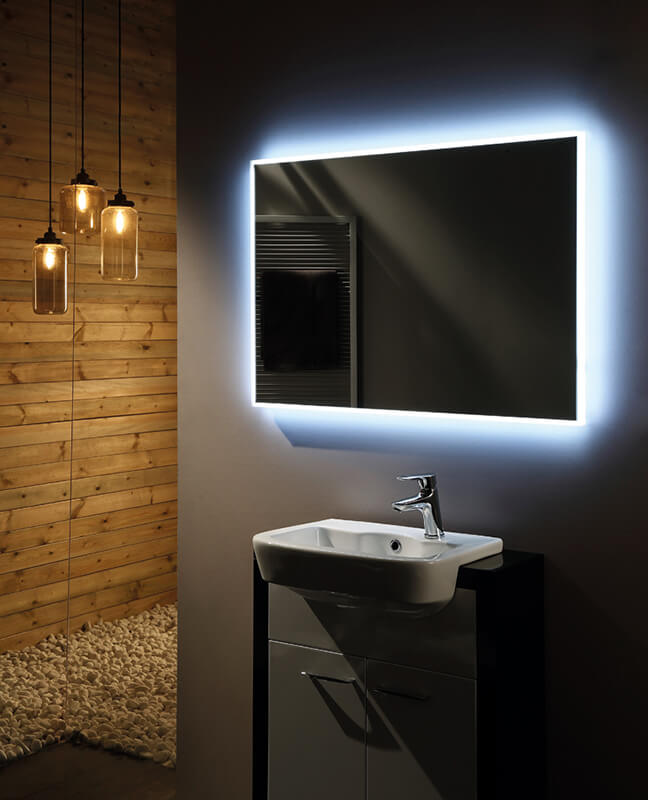 Badkamer Spiegel Infinity 100 met verlichting